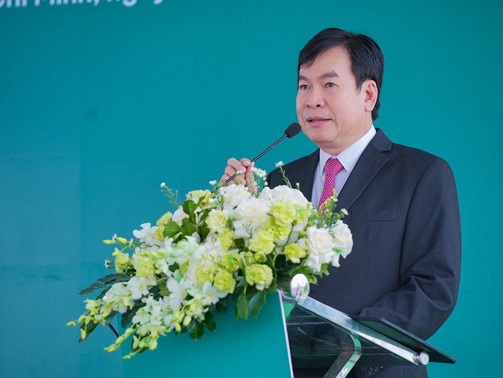 Chủ tịch Lê Phong phát biểu