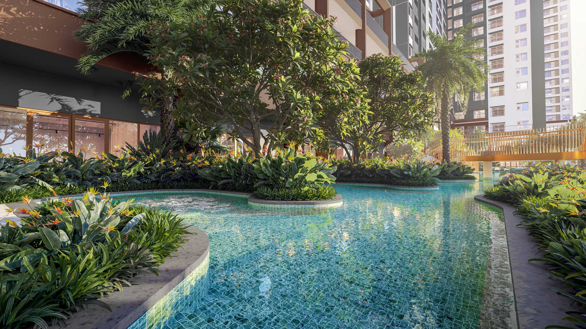 Hồ Bơi Ngoài Trời